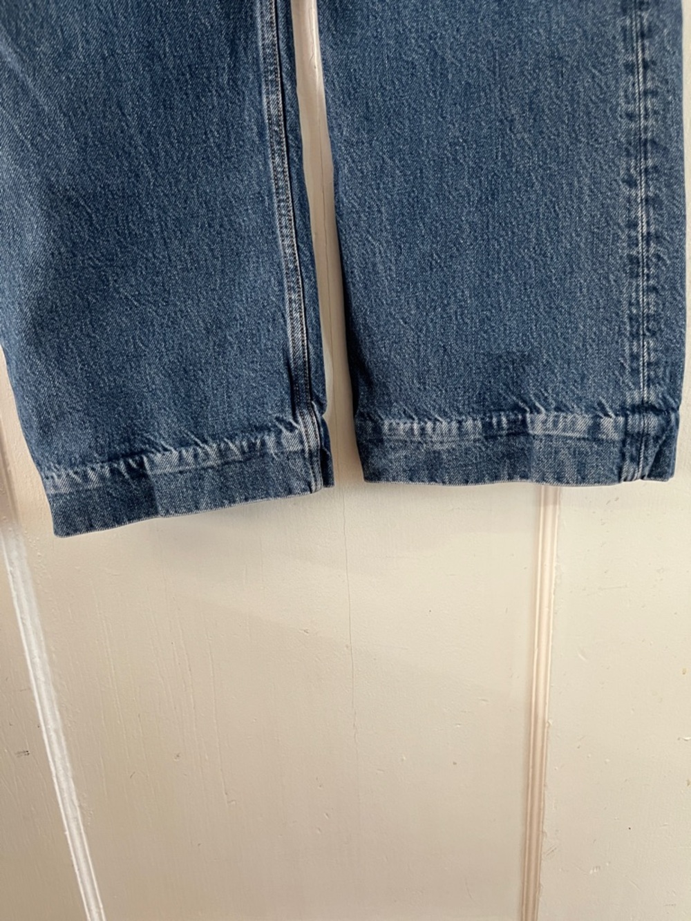 Rag & Bone Maya High Rise Crop Flare Jean Size 28 Rye Harbor Wash - Picture 11 of 15